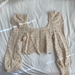 Zara Crotchet Top